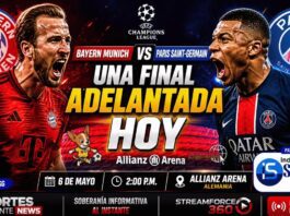 Bayern vs PSG Allianz Arena semifinal