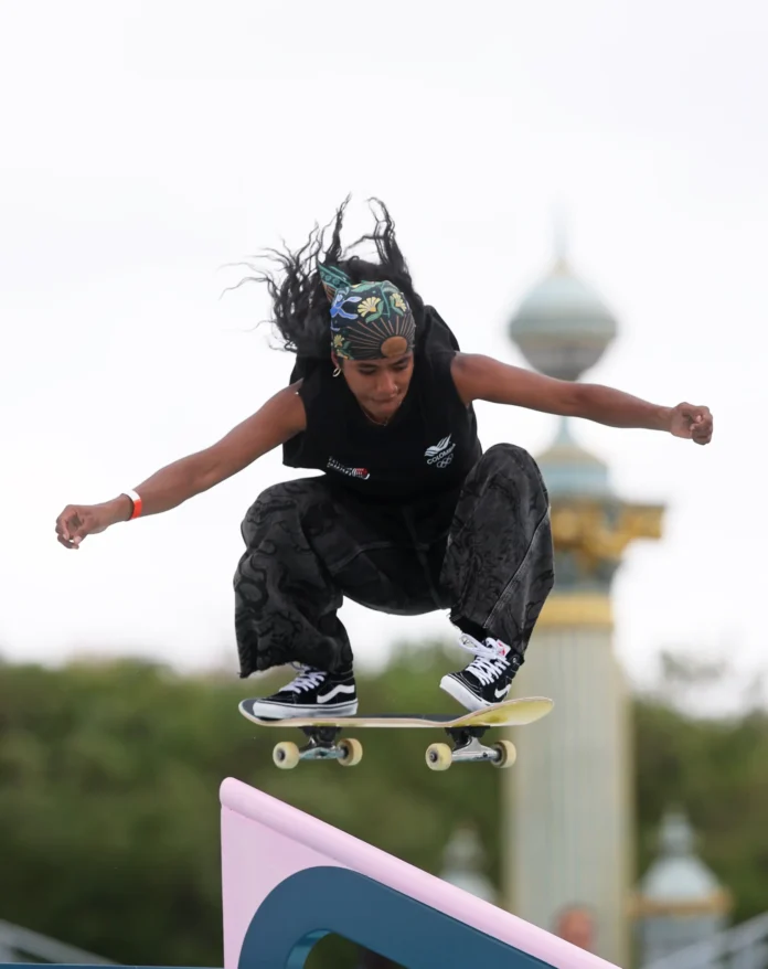 “Jazmín Álvarez regresando al skate tras lesión – Campeonato Nacional Interligas 2025”