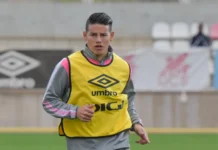 James Rodríguez y su esperado debut en la MLS: incertidumbre a 100 días del Mundial James Rodríguez durante entrenamiento con Minnesota United antes de su debut en la MLS