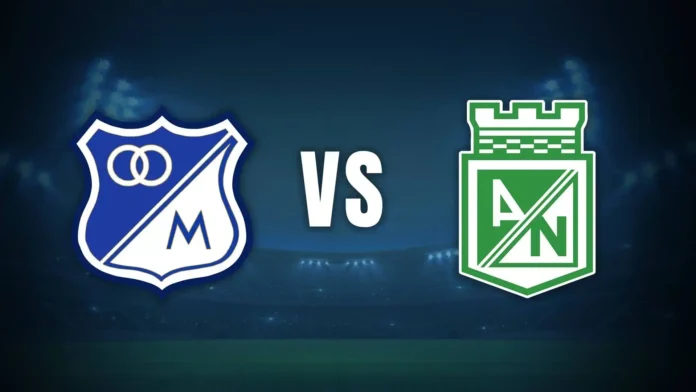 Alineaciones confirmadas Millonarios vs Atlético Nacional 2026. Leyenda: Millonarios y Nacional se citan en El Campín por la fecha 12 de la Liga