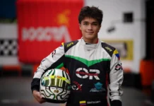Sebastián Tatán Garzón lidera la USF2000 tras Doblete Histórico Monoplaza número 12 de DEForce Racing pilotado por Sebastián Tatán Garzón cruzando la meta en el circuito callejero de San Petersburgo.