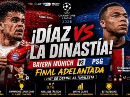 Luis Díaz y Bayern Múnich vs PSG EN VIVO: Horario y dónde ver la Semifinal de Champions League 2026