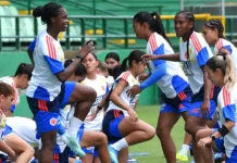 Colombia vs Venezuela hoy: Linda Caicedo busca el liderato en Cali Linda Caicedo liderando el entrenamiento de la Selección Colombia en Cali.