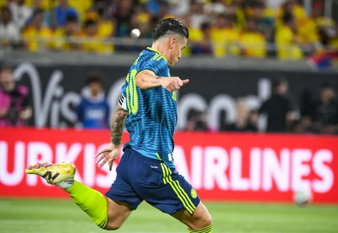 James Rodríguez con la Selección Colombia tras partido amistoso 2026.