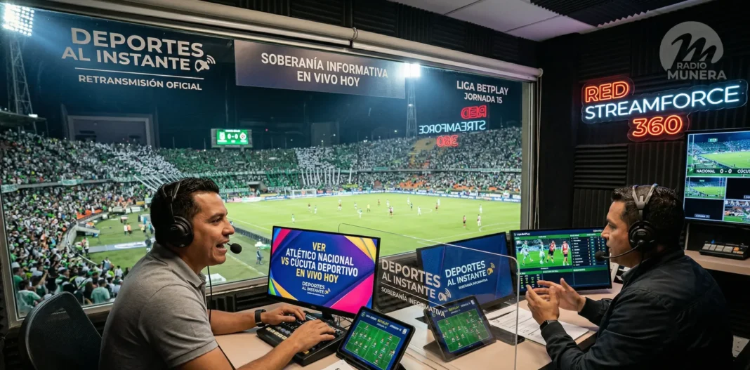 Atlético Nacional vs Cúcuta Deportivo en vivo hoy por Deportes al Instante TV.