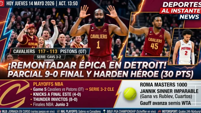 Cleveland Cavaliers vs Detroit Pistons Playoffs 2026
