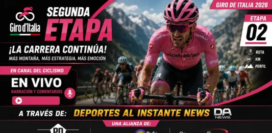 Etapa 2 del Giro de Italia 2026 con final en Veliko Tarnovo