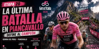 En vivo. Etapa 20 Giro de Italia en Piancavallo Ciclistas afrontando el ascenso final a Piancavallo en la etapa 20 del Giro d'Italia.