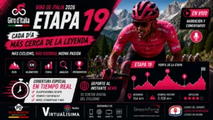 Perfil de los Dolomitas, etapa reina del Giro d'Italia 2026.