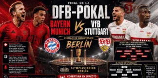 Final de la DFB-Pokal: Bayern Munich vs VfB Stuttgart en vivo Alineación táctica del Bayern Munich para la Final de la DFB-Pokal en el Olympiastadion de Berlín.