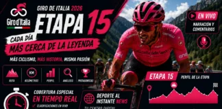 Dversnes sorprende en el Giro y Vingegaard se mantiene líder Pelotón compacto del Giro de Italia rodando a gran velocidad por los tramos llanos camino a Milán en la Etapa 15