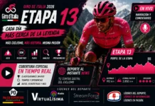 En vivo Etapa 13 del Giro de Italia 2026: Perfil y Favoritos de hoy Perfil altimétrico de la Etapa 13 del Giro de Italia 2026 Alessandria Verbania.
