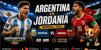 Argentina vs Jordania Mundial 2026: Formación y detalles en vivo Argentina vs Jordania Mundial 2026 partido en vivo