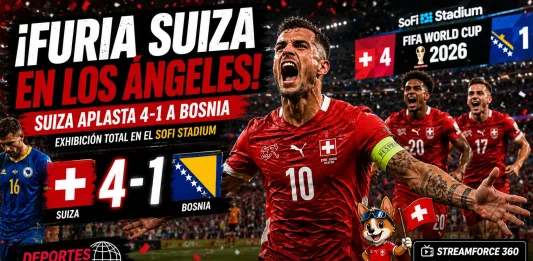 Suiza vs Bosnia y Herzegovina en el SoFi Stadium