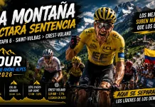 Etapa 6 Tour Auvergne-Rhône-Alpes: La montaña en Crest-Voland Ciclistas subiendo durante la etapa 6 del Tour Auvergne-Rhône-Alpes 2026