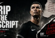 Cristiano Ronaldo y Nike: El verdadero significado de «RIP THE SCRIPT Cristiano Ronaldo lanza mensaje disruptivo junto a Nike