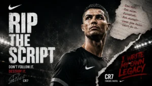 Cristiano Ronaldo lanza mensaje disruptivo junto a Nike