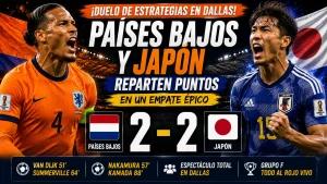 Daichi Kamada festejando el agónico gol del empate para Japón