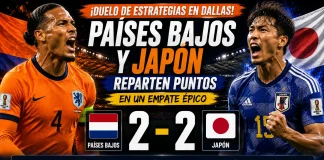 Países Bajos y Japón empatan 2-2 en un partidazo del Grupo F Daichi Kamada festejando el agónico gol del empate para Japón