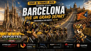 Etapa 1 Tour de Francia 2026 Barcelona contrarreloj por equipos
