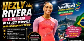 Hezly Rivera: El regreso de la joya olímpica en Río Hezly Rivera compitiendo en el Campeonato Panamericano 2026
