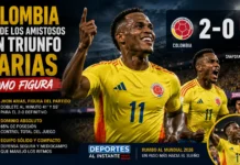 Transmisión en vivo Colombia vs Jordania Amistoso 2026 Jhon Arias figura del partido Colombia vs Jordania rumbo al Mundial 2026