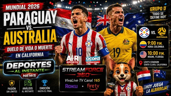Paraguay se enfrenta a Australia en una batalla decisiva por el segundo lugar del Grupo D