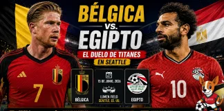 Bélgica vs Egipto: Previa, alineaciones y dónde ver el debut en Seattle Enfrentamiento entre las figuras de Bélgica y Egipto en el Mundial
