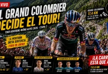 EN VIVO: Etapa 7 Tour Auvergne-Rhône-Alpes, infierno en Grand Colombier Acción en vivo de los favoritos durante la subida al Grand Colombier en la etapa 7