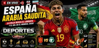 España vs Arabia Saudita en Vivo: Grupo H – Mundial 2026 España vs Arabia Saudita en vivo Mundial 2026 Mercedes-Benz Stadium