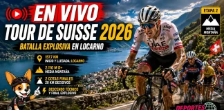 Etapa 2 del Tour de Suiza 2026 en Vivo: Recorrido y Favoritos Etapa 2 del Tour de Suiza 2026 en vivo Perfil Locarno Suiza