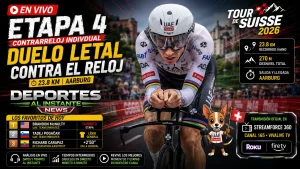 Etapa 4 del Tour de Suisse 2026 en vivo Contrarreloj Aarburg