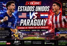 Estados Unidos vs Paraguay en Vivo Análisis Mundial 2026 Panelistas en un set de televisión digital proyectando mapas de calor y pizarras técnicas para el partido entre Estados Unidos y Paraguay de la Copa del Mundo 2026