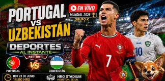 Portugal vs Uzbekistán EN VIVO: Alineaciones y hora Mundial 2026 Partido de Portugal vs Uzbekistán en vivo hoy por el Mundial de la FIFA 2026 en Houston