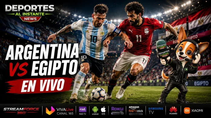 Argentina vs Egipto en vivo: Guerra total en el campo