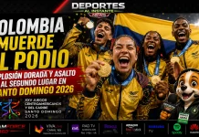 Colombia asalta el segundo lugar en los Juegos Centroamericanos 2026 Delegación de deportistas colombianos destacando en los Juegos Centroamericanos y del Caribe Santo Domingo 2026.