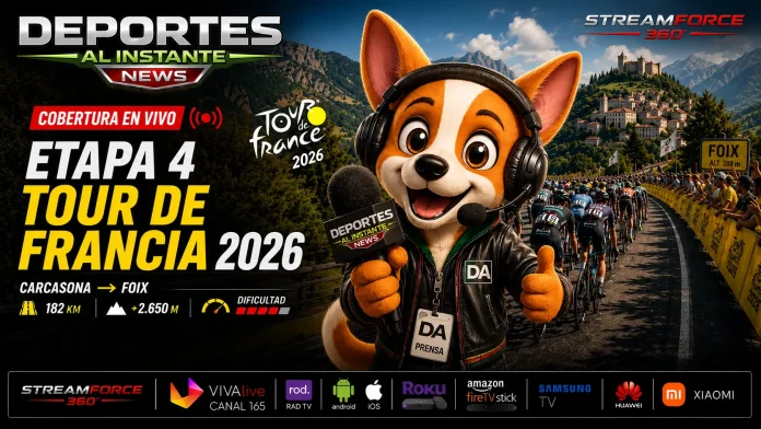 Cobertura en Vivo: Etapa 4 del Tour de Francia 2026 hacia Foix