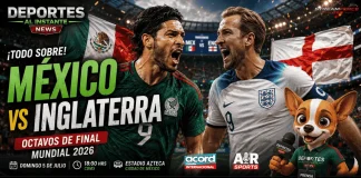 MÉXICO vs INGLATERRA EN VIVO: Octavos de Final Mundial 2026 Estadio Azteca ambiente previo al México vs Inglaterra Mundial 2026