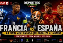 En vivo Francia vs España: Análisis de la semifinal de infarto del Mundial 2026 En vivo Francia vs España: Análisis de la semifinal. Kylian Mbappé y Lamine Yamal como protagonistas del duelo estelar.