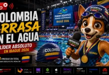 Colombia domina el Panam Aquatics 2026 en Ibagué Colombia domina el Panam Aquatics 2026 en Ibagué