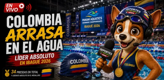 Colombia domina el Panam Aquatics 2026 en Ibagué