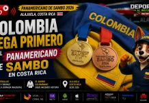Colombia inicia con éxito el Panamericano de Sambo 2026 Colombia inicia con éxito el Panamericano de Sambo 2026