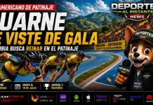 Guarne vive el Panamericano de Patinaje: Colombia busca el oro Atletas compitiendo a máxima velocidad en el Campeonato Panamericano de Patinaje en Guarne, Antioquia.
