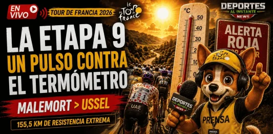 en vivo Etapa 9 Tour de Francia 2026 recorrido