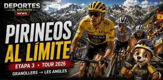 ETAPA 3 Tour de Francia 2026 EN VIVO: Granollers – Les Angles | Análisis Etapa 3 Tour de Francia 2026 Granollers a Les Angles.